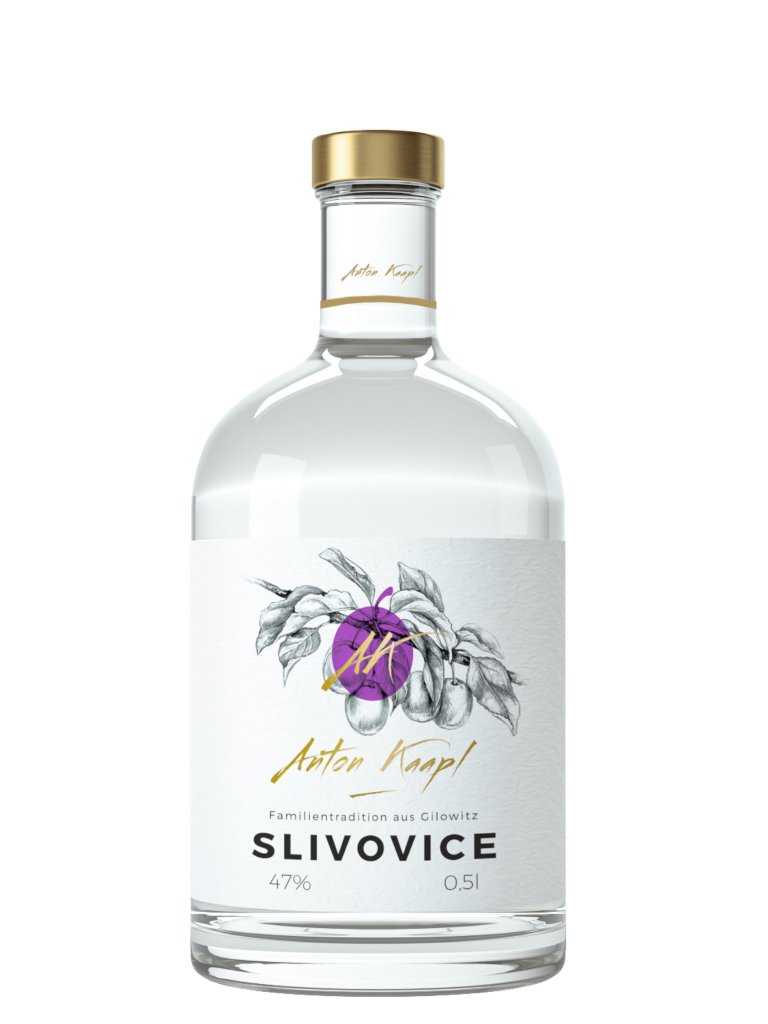 Anton Kaapl Slivovice - Anton Kaapl, 47%, 0,5l