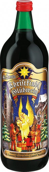 Svařené víno 1l St.Lorenz sklo Christkindl 1l