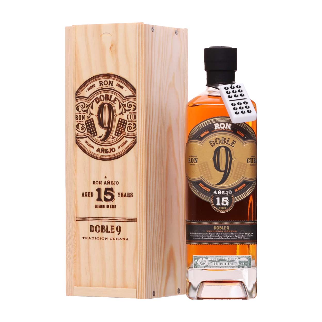 Doble 9 Añejo 15 letý