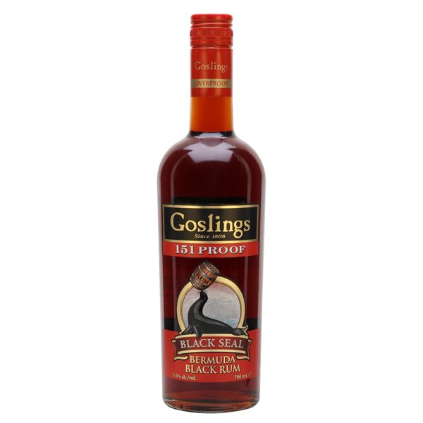 Gosling 151 Proof 75,5% 0,7l (holá láhev)