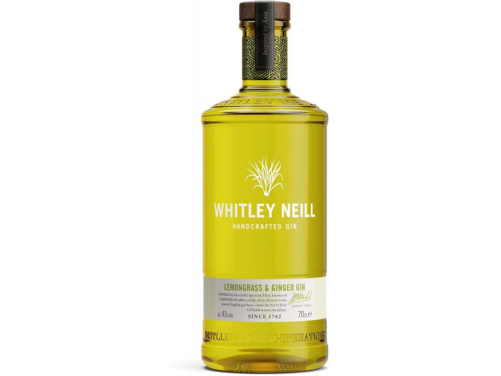 GIN WHITLEY NEILL lemongrass&ginger 43% 0,7l (holá láhev)