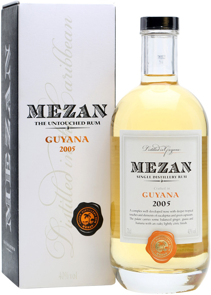 Mezan 2005 Single Distillery Guyana Diamond 40% 0,7 l (holá láhev)
