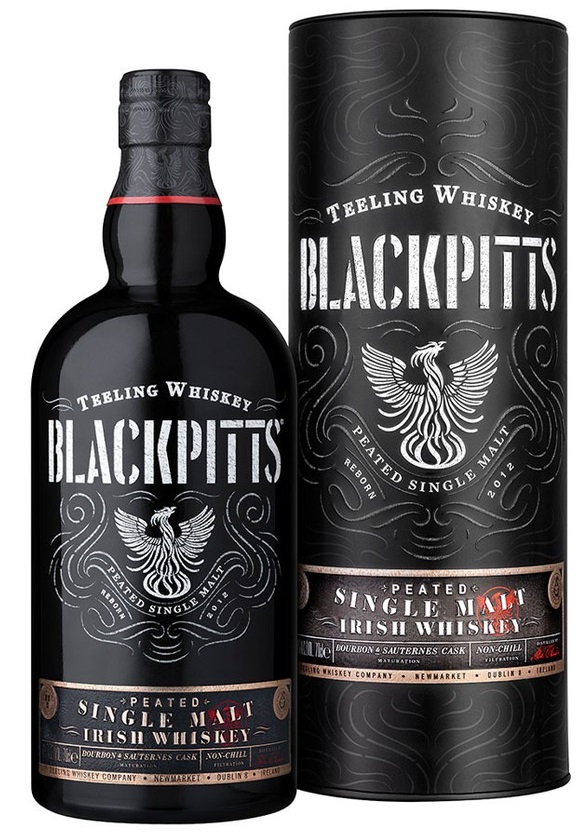 TEELING blackpitts 46% 0,7l (holá láhev)