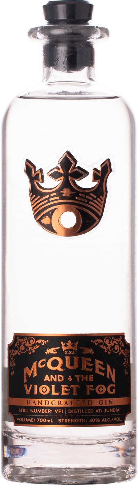 GIN mc queen and the violet fog 40% 0,7l (holá láhev)