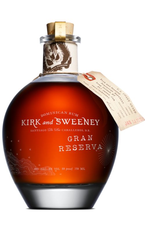 KIRK & SWEENEY GRAN RESERVA 40%0,7 l(hola láhev)