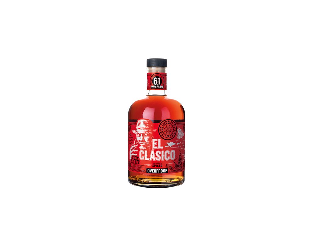 El Clásico El Clasico Overproof 61% 0,7 l