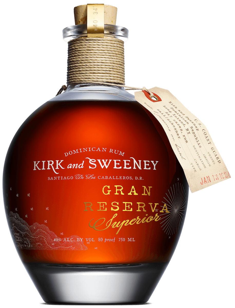 KIRK & SWEENEY RESERVA SUPERIOR 40% 0,7l (holá láhev)
