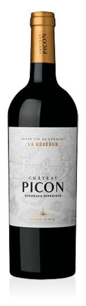 Bordeaux Supérieur, Château Picon, 0.75l (holá láhev)