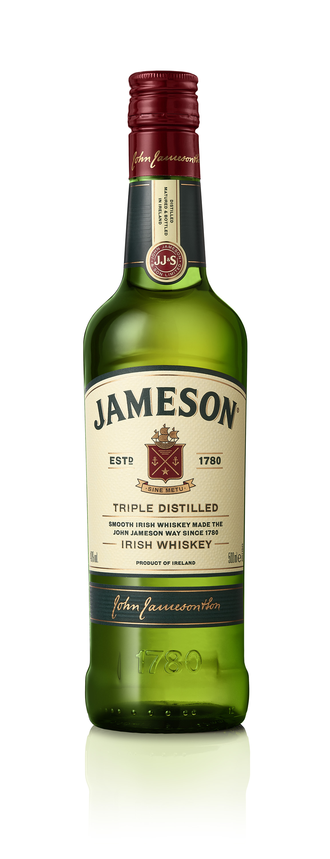 Jameson 40% 0,5l (holá láhev)