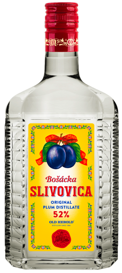 Bošácka Slivovica Hranatá 52% 0,7l (holá láhev)