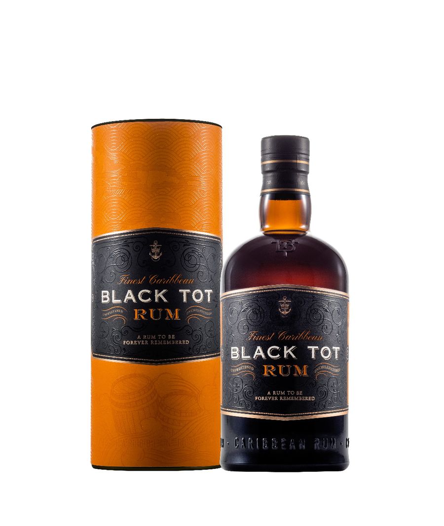 RUM Black tot 46.2% 46,2% 0,7l (holá láhev)