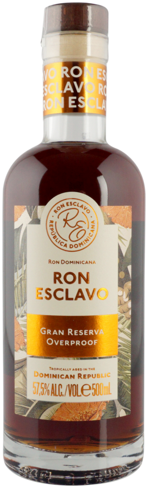 rum esclavo gran reserva overproof 57,5% 0,5l (holá láhev)