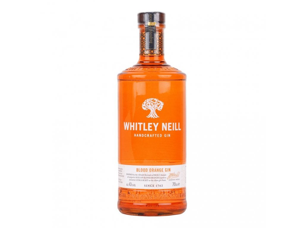 GIN WHITLEY NEILL blood orange 43% 0,7l (holá láhev)
