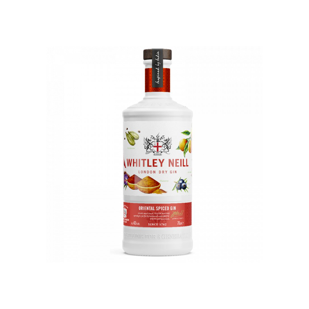 GIN WHITLEY NEILL oriental spiced 43% 0,7l (holá láhev)