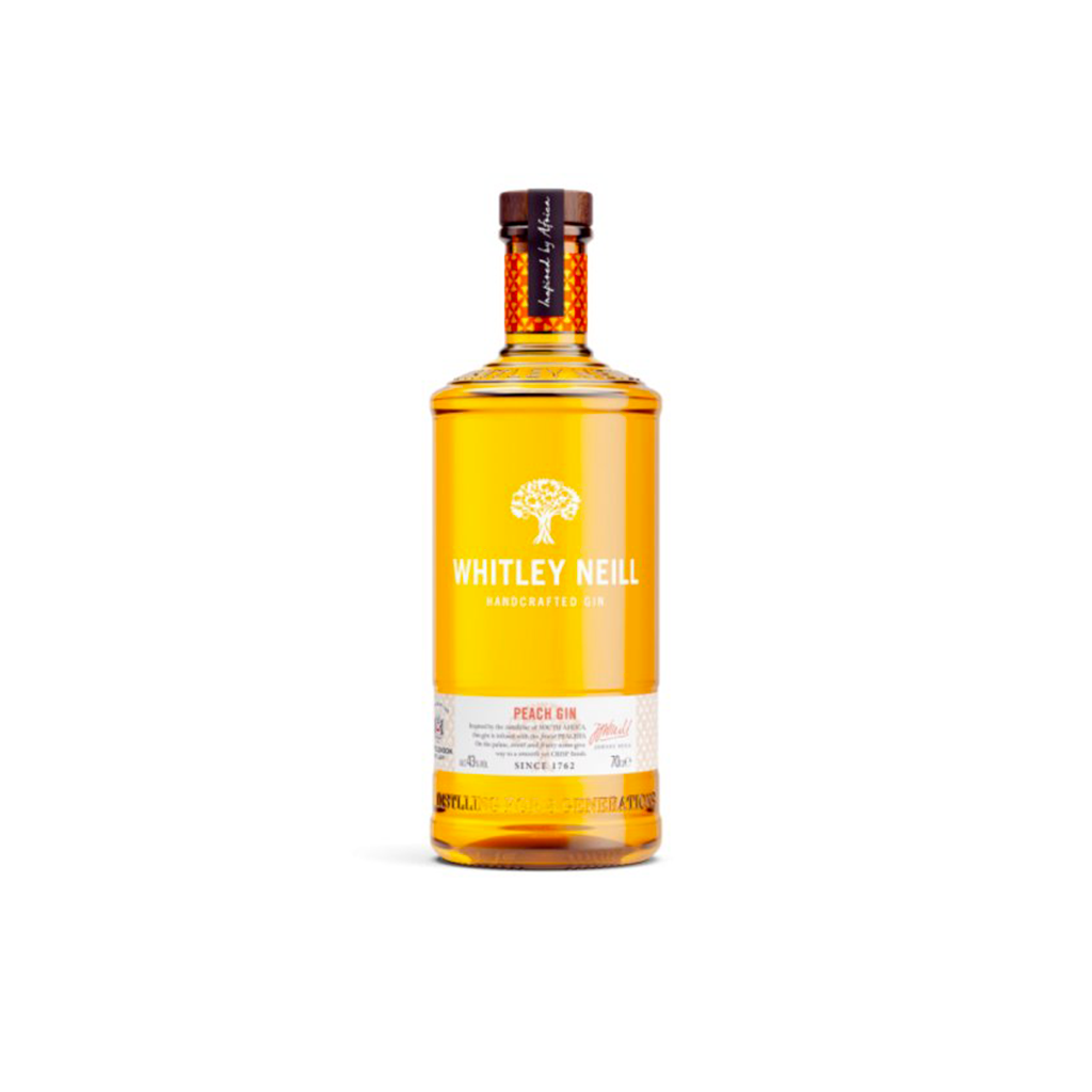 GIN WHITLEY NEILL peach 43% 0,7l (holá láhev)