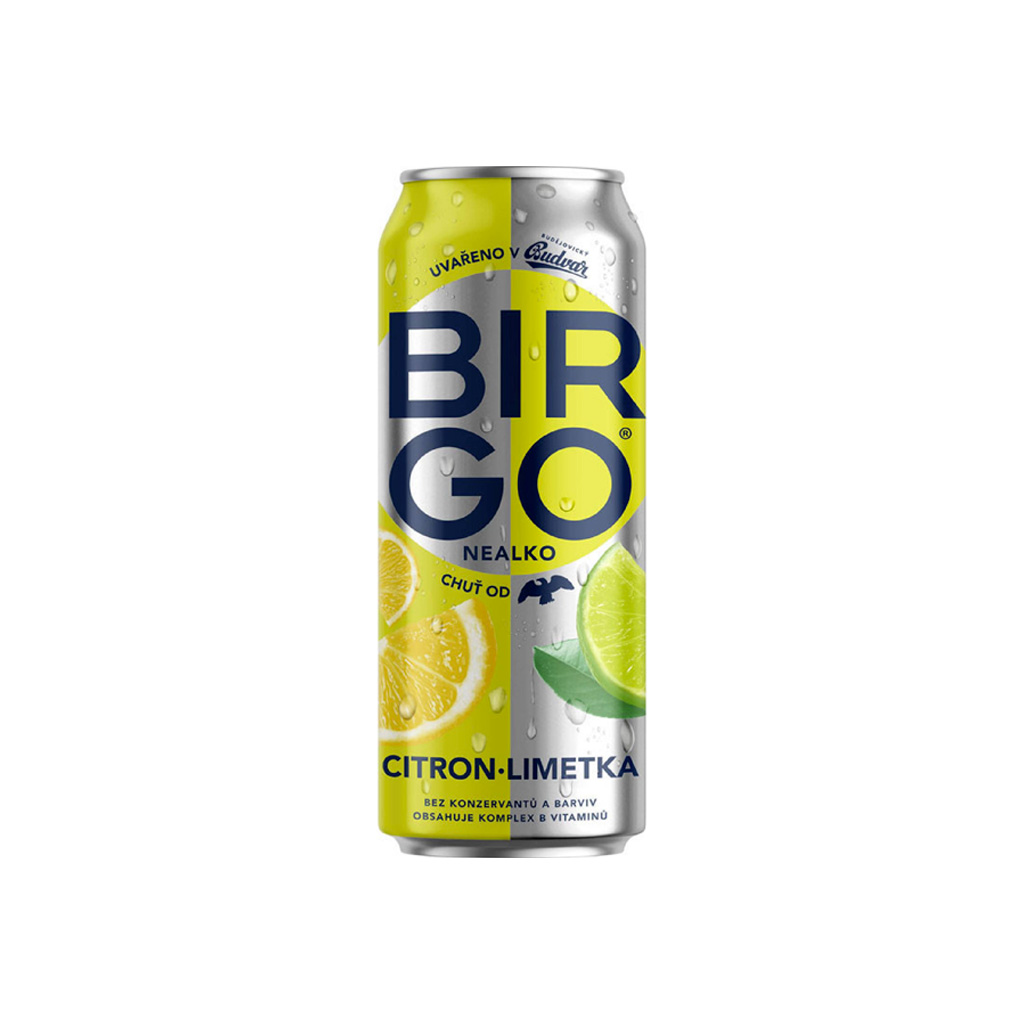 Birgo Nealko citron-limetka 0,5l