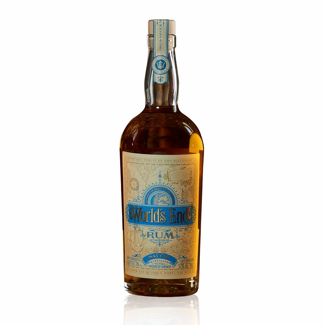 RUM WORLD'S navy 57% 57% 0,7l (holá láhev)