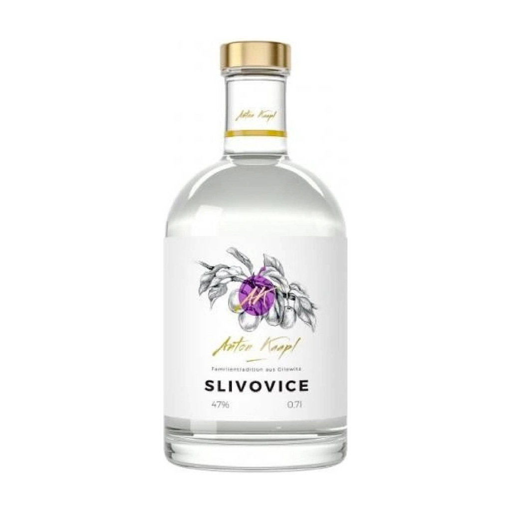 Anton Kaapl slivovice 0,7l 47% (holá láhev)