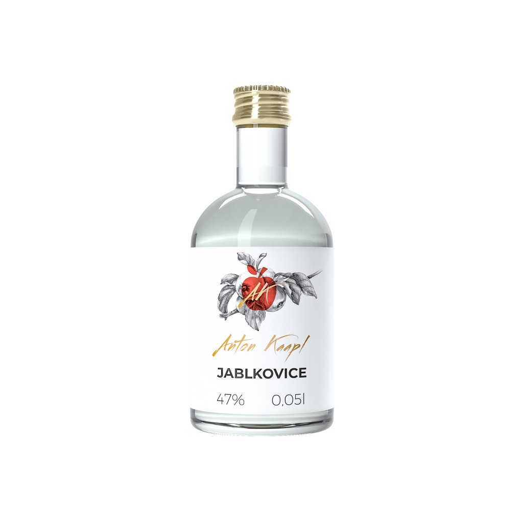 Anton Kaapl jablkovice 0,05l 47% (holá láhev)