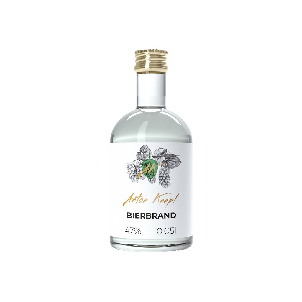 Anton Kaapl bierbrand 0,05l 47% (holá láhev)
