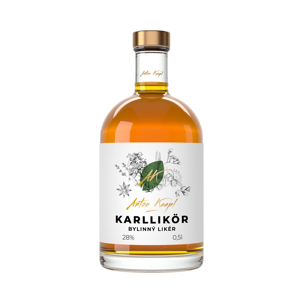 Anton Kaapl Kallikör 28% 0,5l (holá láhev)