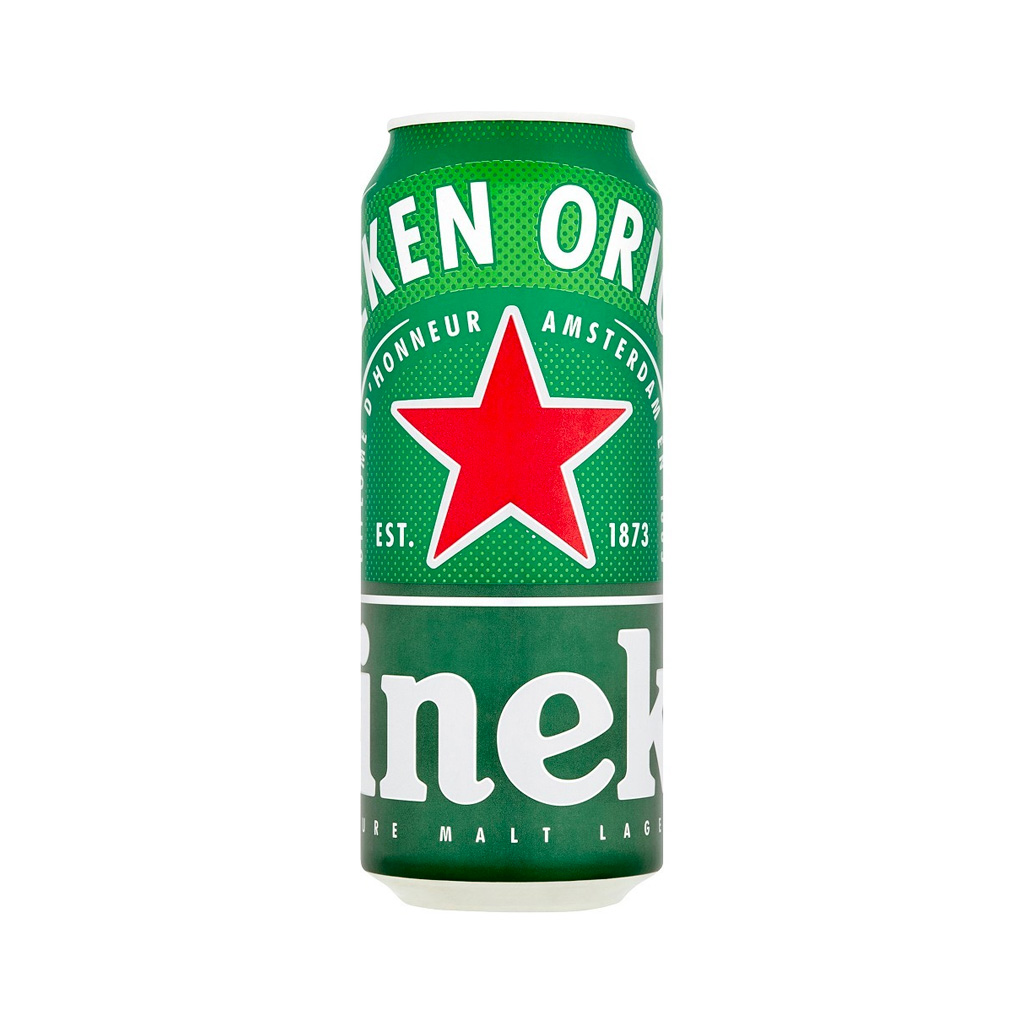 HEINEKEN plech 4,5% 0,5l