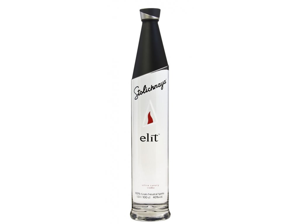 Stoli Elit 1l 40% (holá láhev)