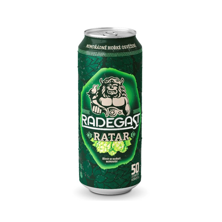 Radegast Ratar plech 0.5l