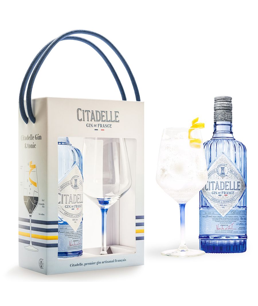 Citadelle + sklenice 44% 0,7l (dárkové balení 1 sklenice)
