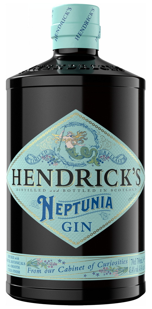Gin Hendrick's Neptunia 43,4% 0,7l (holá láhev)