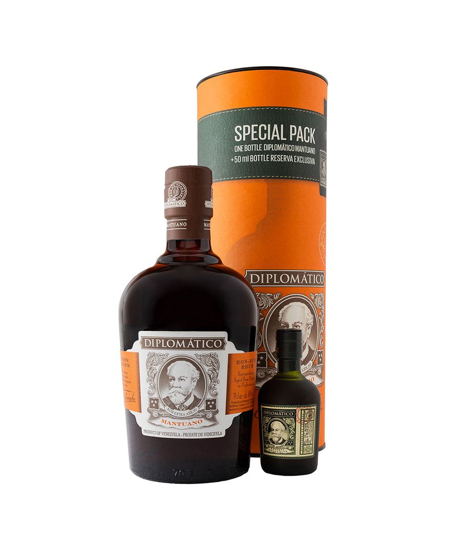 RUM DIPLOMATICO MANTU+ mini12y 40% 0,75l (holá láhev)