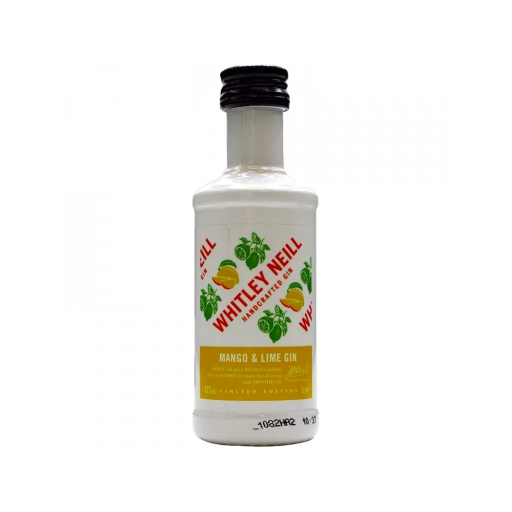 Whitley Neill MANGO & LIME gin, 43%, 0,05l