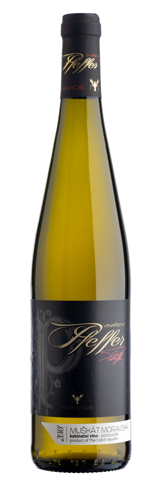 Muškát moravský 2018 - Vinařství Pfeffer Rakvice 0,75l