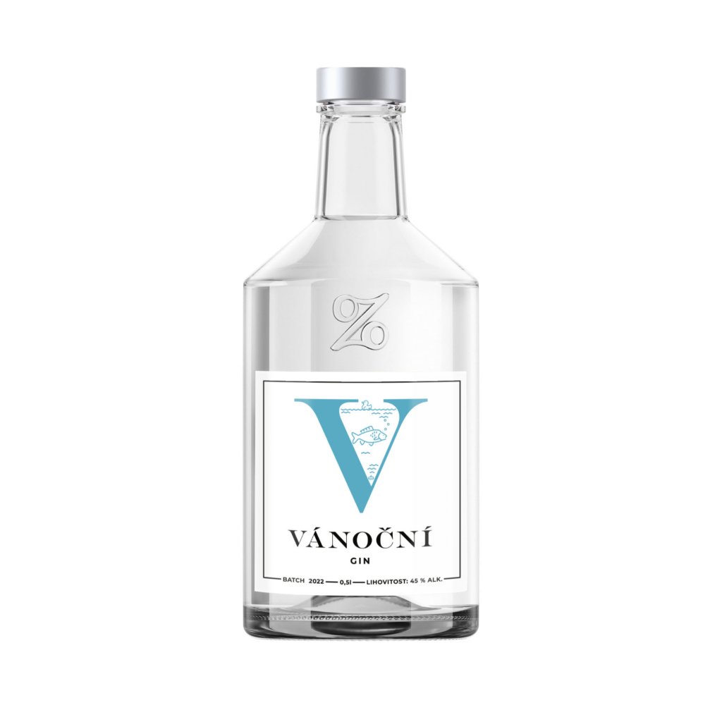 ŽUFÁNEK gin vánoční 45% 0,5l