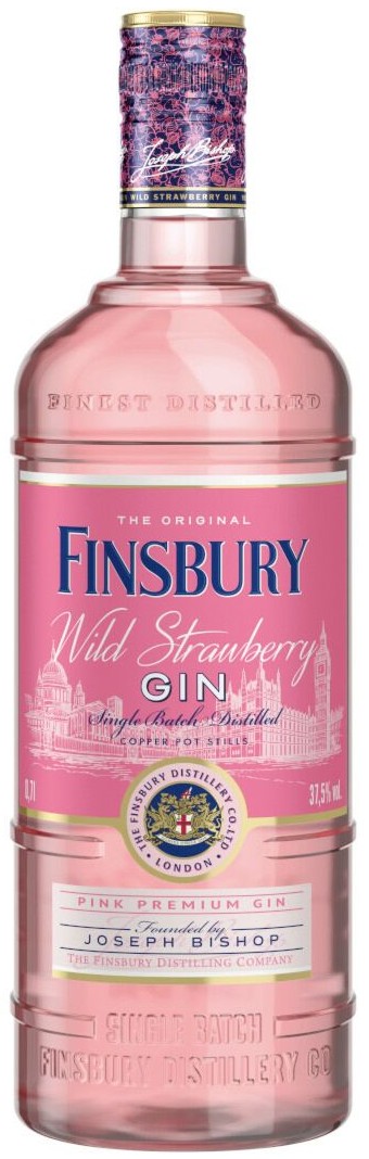 Finsbury Wild Strawberry 37,5% 1l (holá láhev)