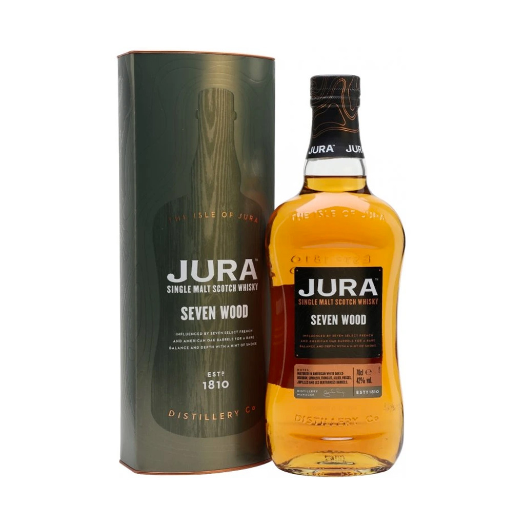 Isle of Jura Seven Wood 0,7l 42% (tuba)
