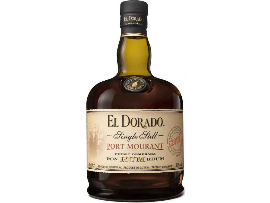 Demerara Distillers Ltd. El Dorado Single Still Port Mourant 2009 40% 0,7l