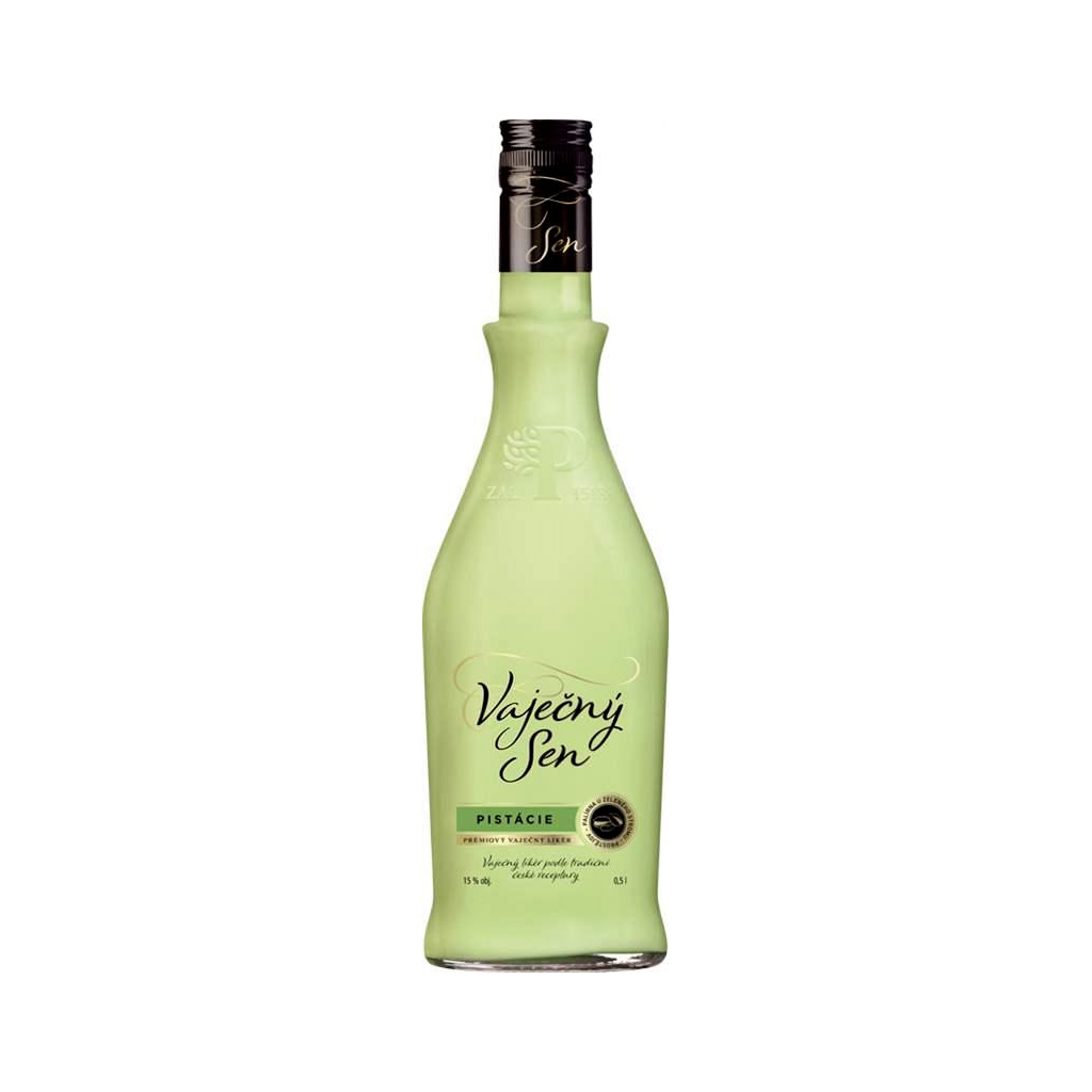 Vaječný sen pistácie 15% 0,5l (holá láhev)