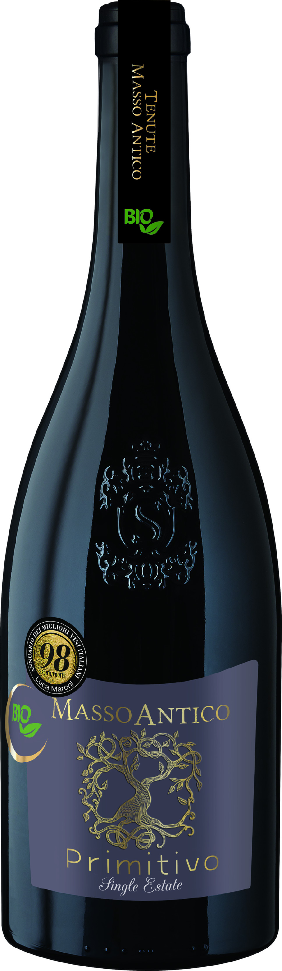 Masso Antico - Primitivo del Salento 2023 IGT Single Estate BIO, 0,75l