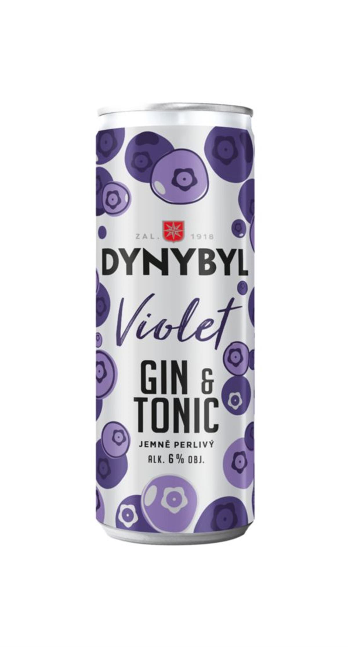 Dynybyl Violet Gin & Tonic 6% 250 ml