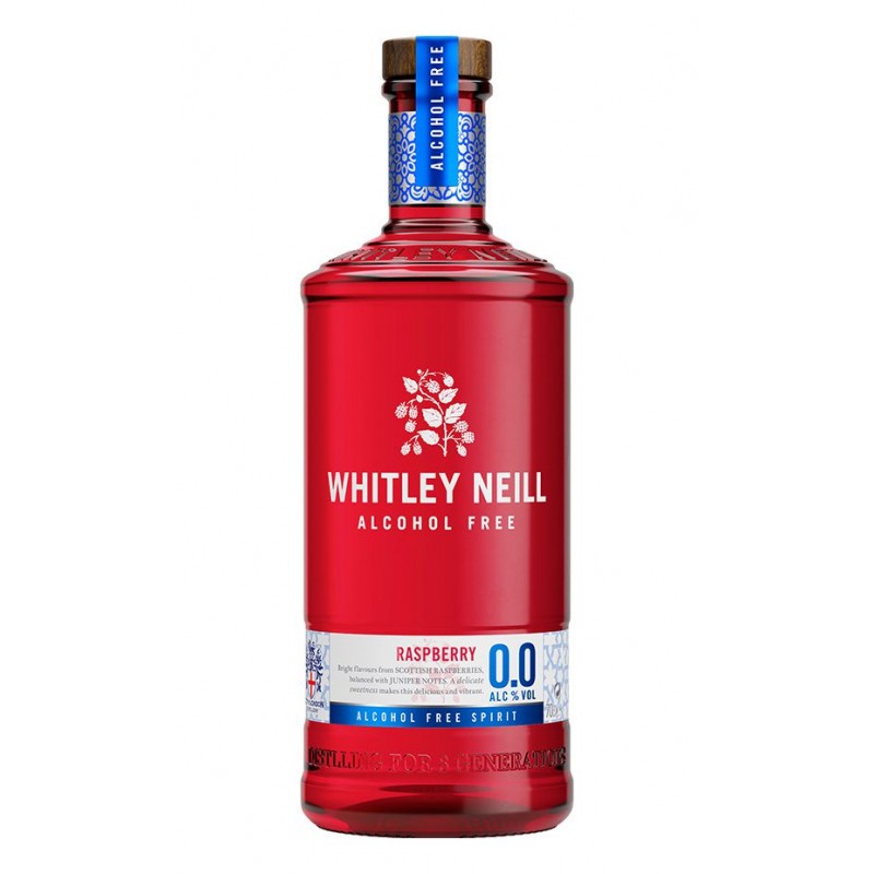 Gin Whitley Neill Raspberry Alcohol free 0,7l 0,0%