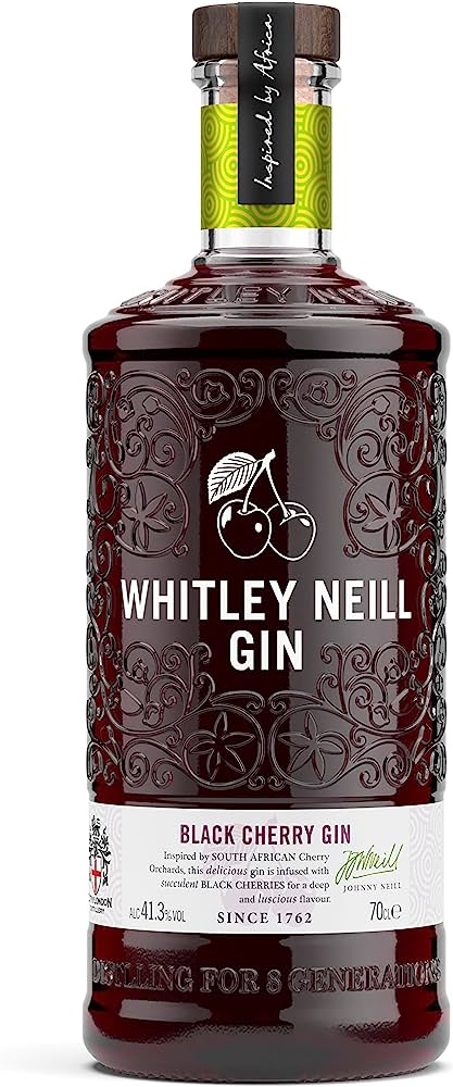 gin whitley neill black cherry 43% 0,7l (holá láhev)