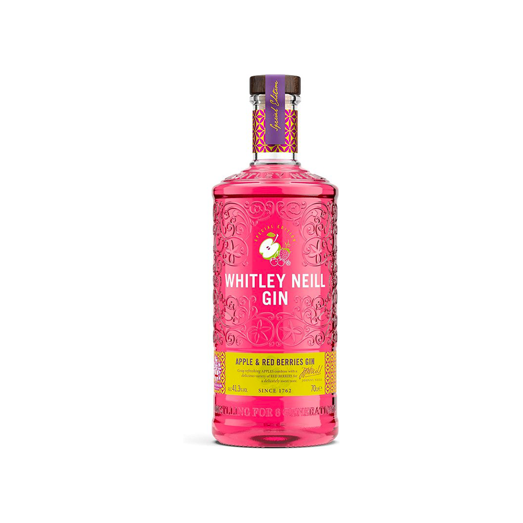 gin whitley neill apple/red berries 41,3% 0,7l (holá láhev)