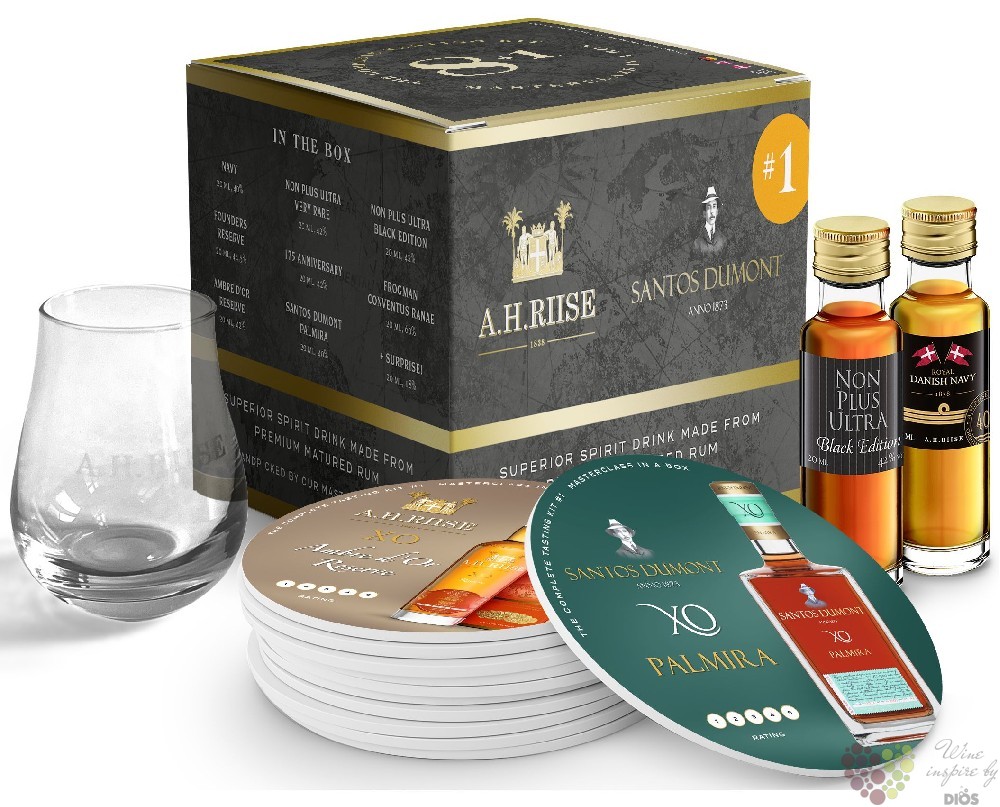 A.H. Riise A. H. Riise Tasting Kit 1 Albert 41,17% 9x0,02 l (karton)