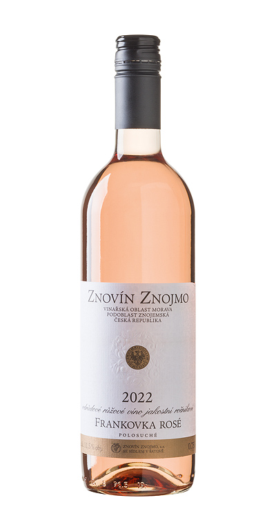 Frankovka rosé 2022 jakostní Znovín Znojmo 0,75l