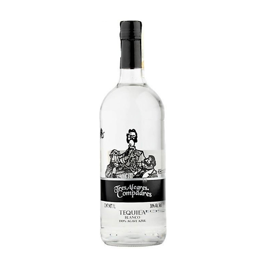 TEQUILA TRES ALEGRES BLANCO 38% 1L (holá láhev)