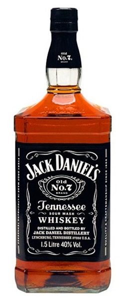 Jack Daniel's Tennessee 1. 43% 1,5l (holá láhev)