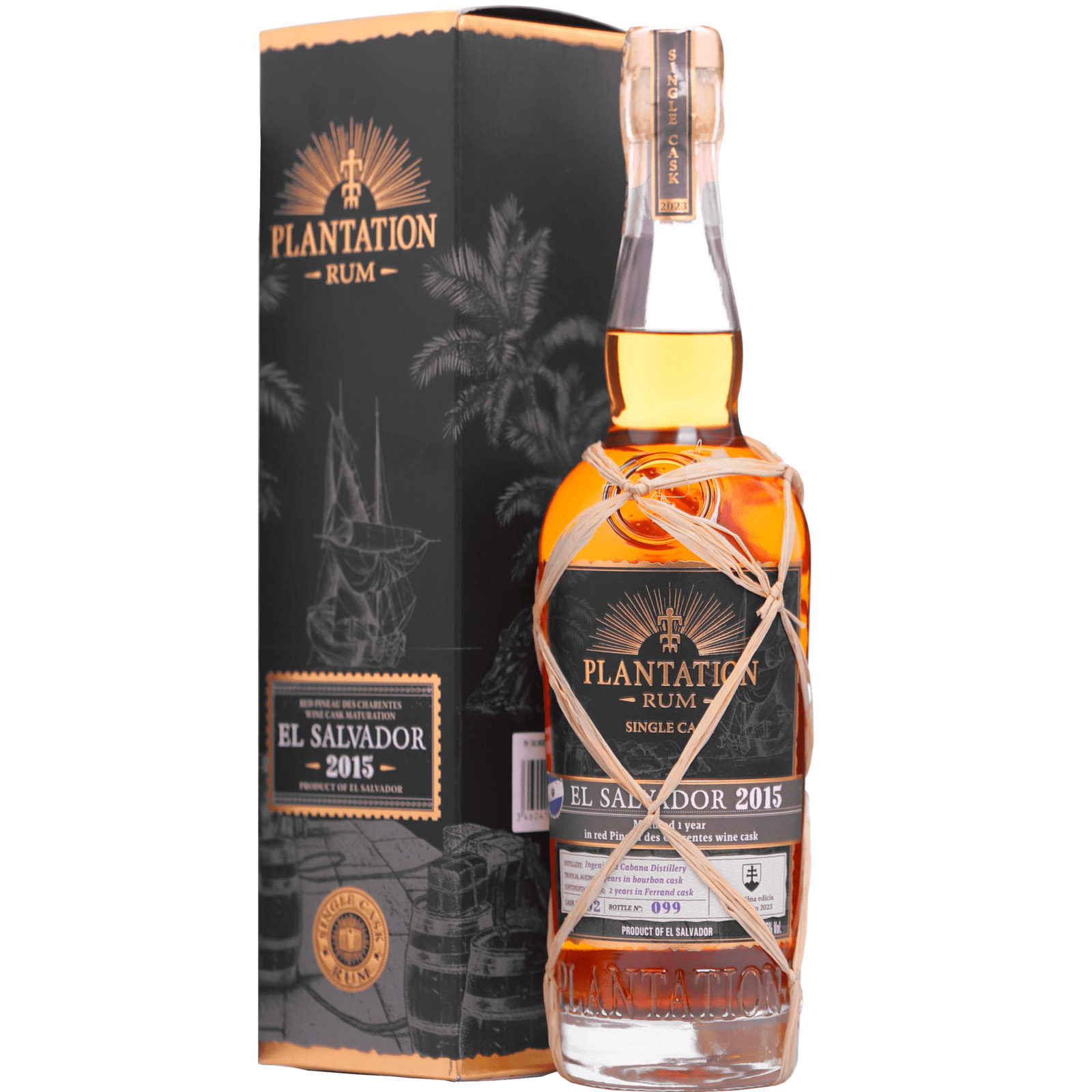 Plantation Single Cask El Salvador 2015 48,7% 0,7l (karton)