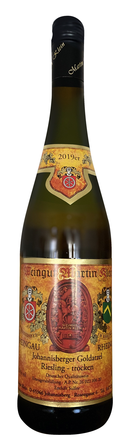 Martin Klein Johanisberger Goldatzel Riesling 2019 0,75l