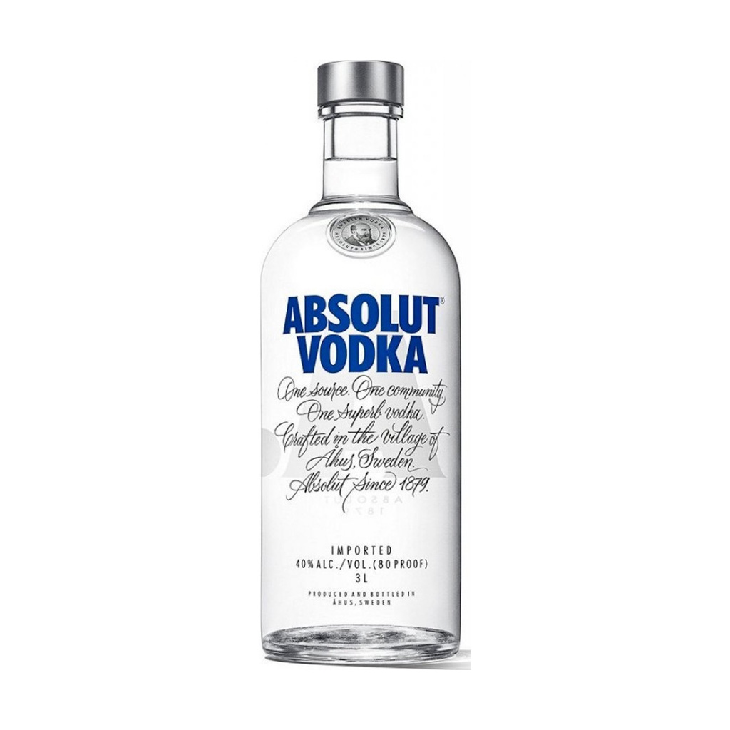 Absolut 3 l (holá láhev)